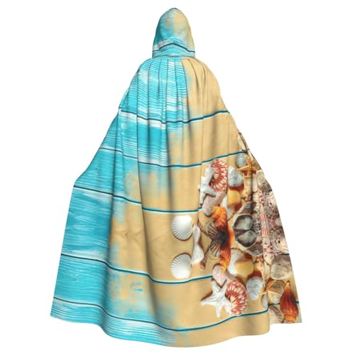 Liulannq Muscheln und Seestern Halloween Unisex Kapuzenumhang Weihnachten Maskerade Kostüm Erwachsene Vampir Hexe Kostüm Exquisites Zubehör Liulannq Muscheln und Seestern Halloween Unisex Kapuzenumhang Weihnachten Maskerade Kostüm Erwachsene Vampir Hexe Kostüm Exquisites Zubehör von Liulannq
