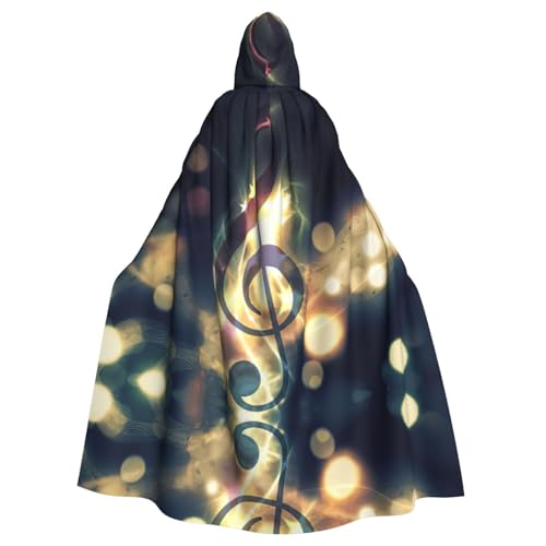 Liulannq Musiknote Halloween Unisex Kapuzenumhang Weihnachten Maskerade Kostüm Erwachsene Vampir Hexe Kostüm Exquisites Zubehör Liulannq Musiknote Halloween Unisex Kapuzenumhang Weihnachten Maskerade Kostüm Erwachsene Vampir Hexe Kostüm Exquisites Zubehör von Liulannq