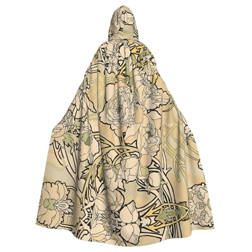 Liulannq Nature Flowers Halloween Unisex Hooded Cloak, Christmas Maskerade Costume, Adult Vampire Witch Costume, Exquisite Accessories Liulannq Nature Flowers Halloween Unisex Hooded Cloak, Christmas Maskerade Costume, Adult Vampire Witch Costume, Exquisite Accessories von Liulannq