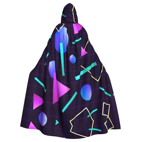Liulannq Neon Party Geometrische Halloween Unisex Kapuzenumhang Weihnachten Maskerade Kostüm Erwachsene Vampir Hexe Kostüm Exquisites Zubehör Liulannq Neon Party Geometrische Halloween Unisex Kapuzenumhang Weihnachten Maskerade Kostüm Erwachsene Vampir Hexe Kostüm Exquisites Zubehör von Liulannq