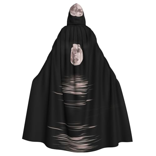 Liulannq Night Scenery Halloween Unisex Kapuzenumhang Weihnachten Maskerade Kostüm Erwachsene Vampir Hexe Kostüm Exquisites Zubehör Liulannq Night Scenery Halloween Unisex Kapuzenumhang Weihnachten Maskerade Kostüm Erwachsene Vampir Hexe Kostüm Exquisites Zubehör von Liulannq