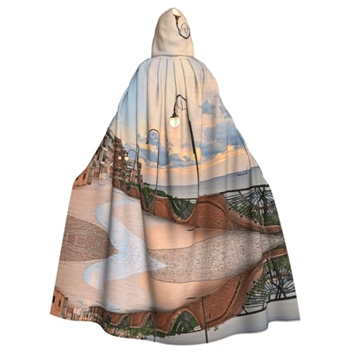 Liulannq Ortona City Halloween Unisex Kapuzenumhang Weihnachten Maskerade Kostüm Erwachsene Vampir Hexe Kostüm Exquisite Accessoires Liulannq Ortona City Halloween Unisex Kapuzenumhang Weihnachten Maskerade Kostüm Erwachsene Vampir Hexe Kostüm Exquisite Accessoires von Liulannq