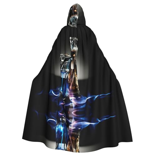 Liulannq Parfümflasche Halloween Unisex Kapuzenumhang Weihnachten Maskerade Kostüm Erwachsene Vampir Hexe Kostüm Exquisites Zubehör Liulannq Parfümflasche Halloween Unisex Kapuzenumhang Weihnachten Maskerade Kostüm Erwachsene Vampir Hexe Kostüm Exquisites Zubehör von Liulannq
