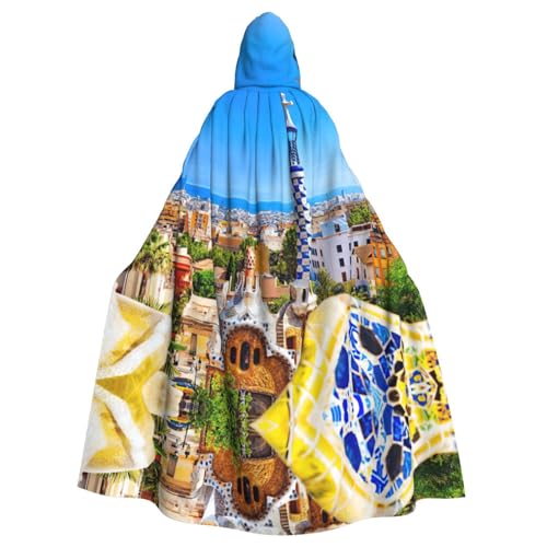 Liulannq Park Halloween Unisex Kapuzenumhang Weihnachten Maskerade Kostüm Erwachsene Vampir Hexe Kostüm Exquisite Accessoires Liulannq Park Halloween Unisex Kapuzenumhang Weihnachten Maskerade Kostüm Erwachsene Vampir Hexe Kostüm Exquisite Accessoires von Liulannq