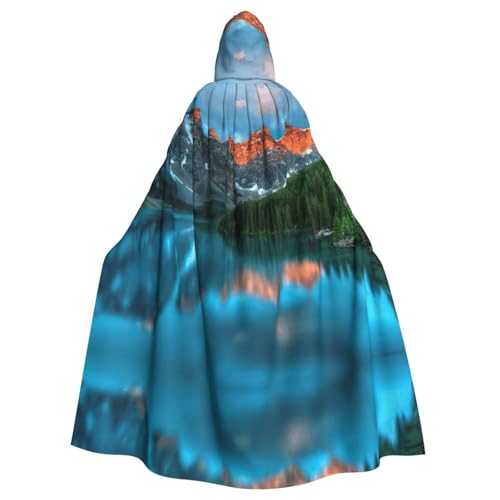 Liulannq Park Halloween Unisex Kapuzenumhang Weihnachten Maskerade Kostüm Erwachsene Vampir Hexe Kostüm Exquisite Accessoires Liulannq Park Halloween Unisex Kapuzenumhang Weihnachten Maskerade Kostüm Erwachsene Vampir Hexe Kostüm Exquisite Accessoires von Liulannq