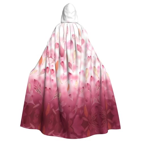 Liulannq Pink Petals Halloween Unisex Kapuzenumhang Weihnachten Maskerade Kostüm Erwachsene Vampir Hexe Kostüm Exquisite Accessoires Liulannq Pink Petals Halloween Unisex Kapuzenumhang Weihnachten Maskerade Kostüm Erwachsene Vampir Hexe Kostüm Exquisite Accessoires von Liulannq