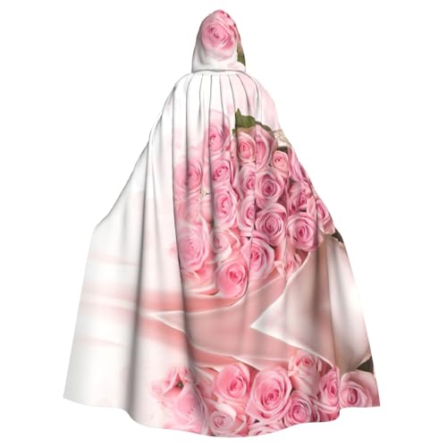 Liulannq Pink Rose 3 Halloween Unisex Kapuzenumhang Weihnachten Maskerade Kostüm Erwachsene Vampir Hexe Kostüm Exquisite Accessoires Liulannq Pink Rose 3 Halloween Unisex Kapuzenumhang Weihnachten Maskerade Kostüm Erwachsene Vampir Hexe Kostüm Exquisite Accessoires von Liulannq