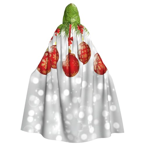Liulannq Red Ball Xmas Halloween Unisex Kapuzenumhang Weihnachten Maskerade Kostüm Erwachsene Vampir Hexe Kostüm Exquisites Zubehör Liulannq Red Ball Xmas Halloween Unisex Kapuzenumhang Weihnachten Maskerade Kostüm Erwachsene Vampir Hexe Kostüm Exquisites Zubehör von Liulannq