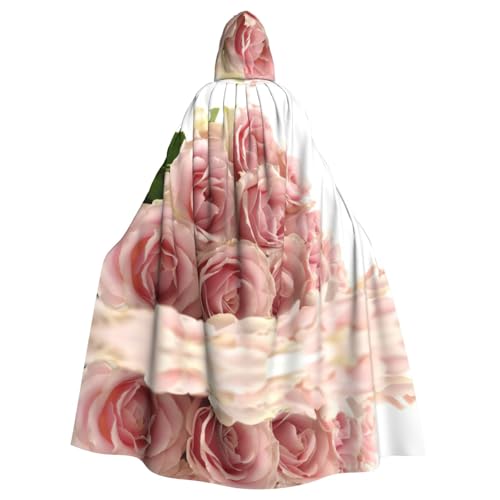 Liulannq Rosa Rosen Halloween Unisex Kapuzenumhang Weihnachten Maskerade Kostüm Erwachsene Vampir Hexe Kostüm Exquisite Accessoires Liulannq Rosa Rosen Halloween Unisex Kapuzenumhang Weihnachten Maskerade Kostüm Erwachsene Vampir Hexe Kostüm Exquisite Accessoires von Liulannq