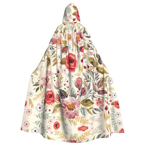Liulannq Rustikale Rose Blume Halloween Unisex Kapuzenumhang Weihnachten Maskerade Kostüm Erwachsene Vampir Hexe Kostüm Exquisites Zubehör Liulannq Rustikale Rose Blume Halloween Unisex Kapuzenumhang Weihnachten Maskerade Kostüm Erwachsene Vampir Hexe Kostüm Exquisites Zubehör von Liulannq