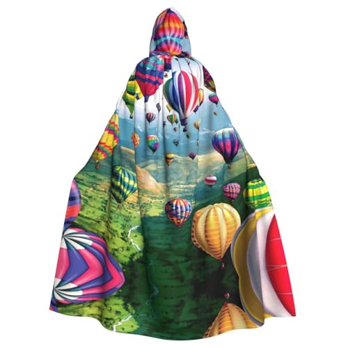 Liulannq Schöner Heißluftballon Halloween Unisex Kapuzenumhang Weihnachten Maskerade Kostüm Erwachsene Vampir Hexe Kostüm Exquisites Zubehör Liulannq Schöner Heißluftballon Halloween Unisex Kapuzenumhang Weihnachten Maskerade Kostüm Erwachsene Vampir Hexe Kostüm Exquisites Zubehör von Liulannq