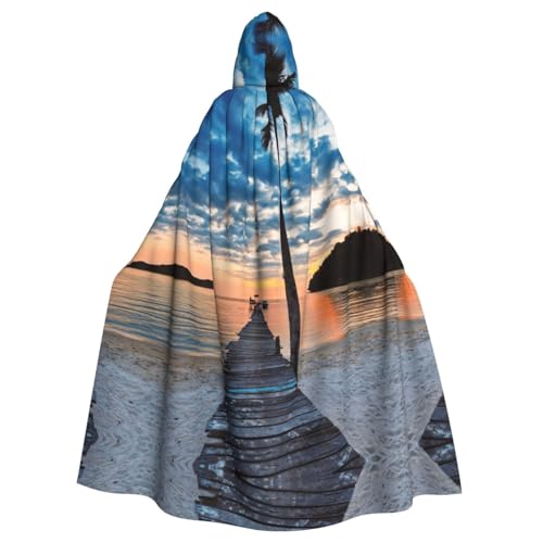 Liulannq Sea At Sunset Halloween Unisex Hooded Cloak, Christmas Maskerade Costume, Adult Vampire Witch Costume, Exquisite Accessories Liulannq Sea At Sunset Halloween Unisex Hooded Cloak, Christmas Maskerade Costume, Adult Vampire Witch Costume, Exquisite Accessories von Liulannq