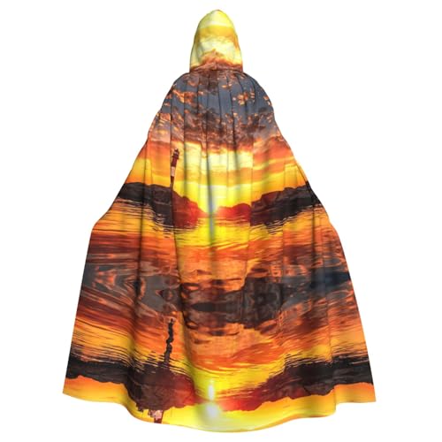 Liulannq Sea Lighthouse In Sunset Halloween Unisex Hooded Cloak, Christmas Maskerade Costume, Adult Vampire Witch Costume, Exquisite Accessories Liulannq Sea Lighthouse In Sunset Halloween Unisex Hooded Cloak, Christmas Maskerade Costume, Adult Vampire Witch Costume, Exquisite Accessories von Liulannq