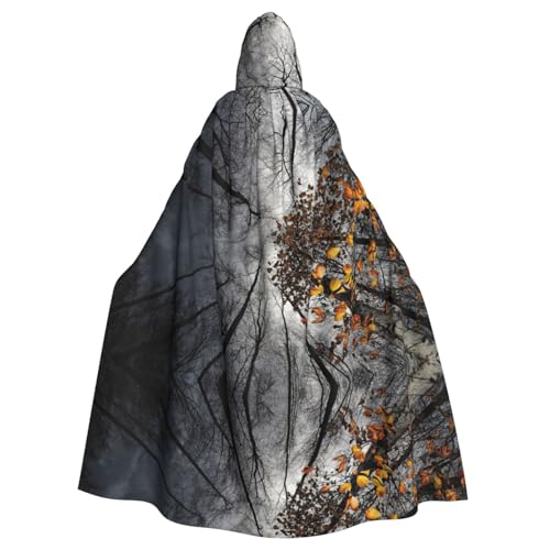 Liulannq Sky Through The Tree Halloween Unisex Kapuzenumhang Weihnachten Maskerade Kostüm Erwachsene Vampir Hexe Kostüm Exquisites Zubehör Liulannq Sky Through The Tree Halloween Unisex Kapuzenumhang Weihnachten Maskerade Kostüm Erwachsene Vampir Hexe Kostüm Exquisites Zubehör von Liulannq