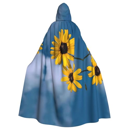 Liulannq Sonnenblume 3 Halloween Unisex Kapuzenumhang Weihnachten Maskerade Kostüm Erwachsene Vampir Hexe Kostüm Exquisites Zubehör Liulannq Sonnenblume 3 Halloween Unisex Kapuzenumhang Weihnachten Maskerade Kostüm Erwachsene Vampir Hexe Kostüm Exquisites Zubehör von Liulannq