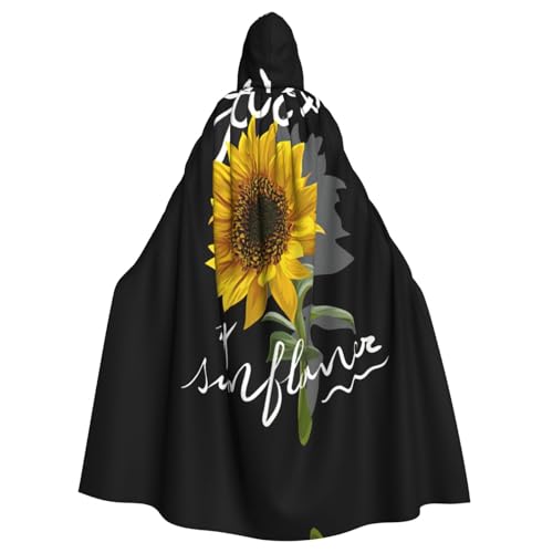 Liulannq Sonnenblume Halloween Unisex Kapuzenumhang Weihnachten Maskerade Kostüm Erwachsene Vampir Hexe Kostüm Exquisite Accessoires Liulannq Sonnenblume Halloween Unisex Kapuzenumhang Weihnachten Maskerade Kostüm Erwachsene Vampir Hexe Kostüm Exquisite Accessoires von Liulannq