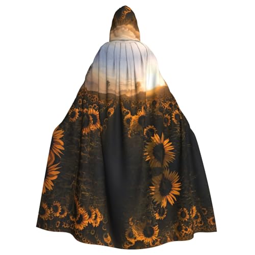 Liulannq Sonnenblumen-Landschaft Halloween Unisex Kapuzenumhang Weihnachten Maskerade Kostüm Erwachsene Vampir Hexe Kostüm Exquisites Zubehör Liulannq Sonnenblumen-Landschaft Halloween Unisex Kapuzenumhang Weihnachten Maskerade Kostüm Erwachsene Vampir Hexe Kostüm Exquisites Zubehör von Liulannq