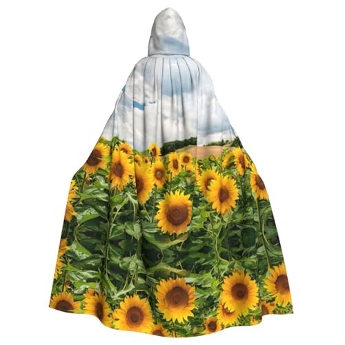 Liulannq Sonnenblumenfeld Halloween Unisex Kapuzenumhang Weihnachten Maskerade Kostüm Erwachsene Vampir Hexe Kostüm Exquisites Zubehör Liulannq Sonnenblumenfeld Halloween Unisex Kapuzenumhang Weihnachten Maskerade Kostüm Erwachsene Vampir Hexe Kostüm Exquisites Zubehör von Liulannq
