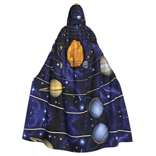 Liulannq Sonnensystem Halloween Unisex Kapuzenumhang Weihnachten Maskerade Kostüm Erwachsene Vampir Hexe Kostüm Exquisites Zubehör Liulannq Sonnensystem Halloween Unisex Kapuzenumhang Weihnachten Maskerade Kostüm Erwachsene Vampir Hexe Kostüm Exquisites Zubehör von Liulannq