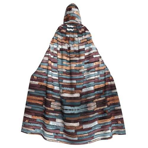 Liulannq Stein Halloween Unisex Kapuzenumhang Weihnachten Maskerade Kostüm Erwachsene Vampir Hexe Kostüm Exquisite Accessoires von Liulannq