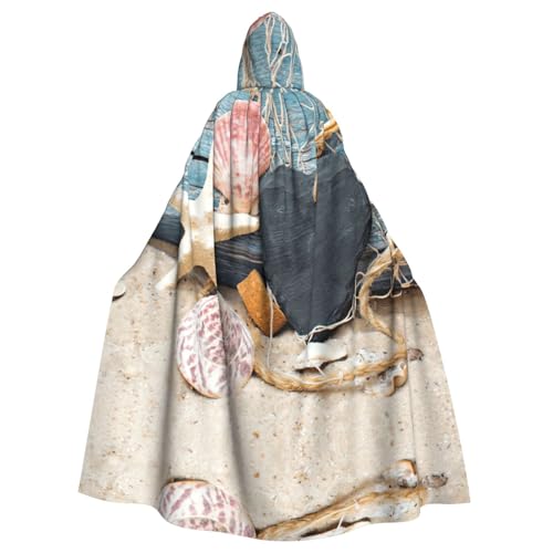 Liulannq Strandmuschel Halloween Unisex Kapuzenumhang Weihnachten Maskerade Kostüm Erwachsene Vampir Hexe Kostüm Exquisite Accessoires Liulannq Strandmuschel Halloween Unisex Kapuzenumhang Weihnachten Maskerade Kostüm Erwachsene Vampir Hexe Kostüm Exquisite Accessoires von Liulannq