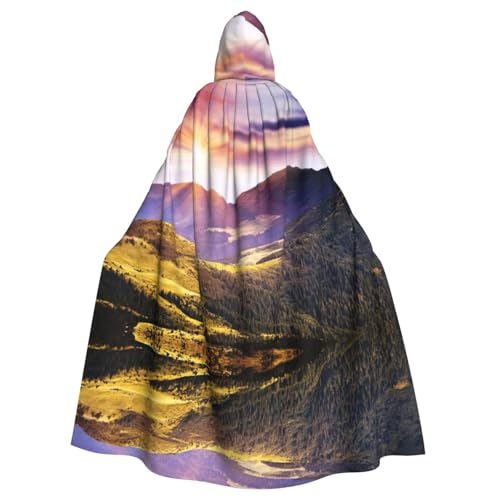 Liulannq Sunshine In Mountains Halloween Unisex Kapuzenumhang Weihnachten Maskerade Kostüm Erwachsene Vampir Hexe Kostüm Exquisites Zubehör Liulannq Sunshine In Mountains Halloween Unisex Kapuzenumhang Weihnachten Maskerade Kostüm Erwachsene Vampir Hexe Kostüm Exquisites Zubehör von Liulannq