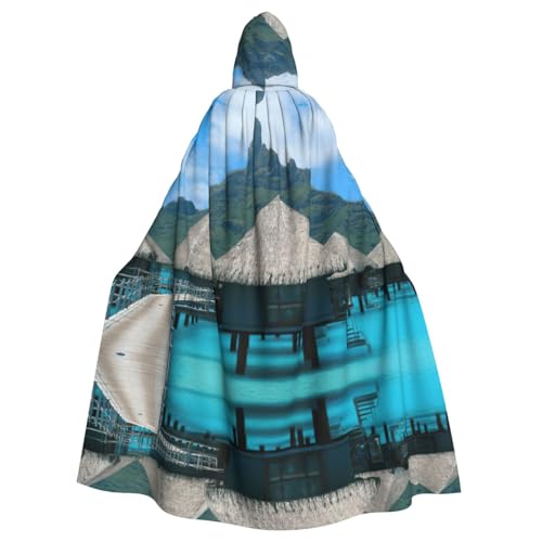 Liulannq Tahiti Beach Halloween Unisex Kapuzenumhang Weihnachten Maskerade Kostüm Erwachsene Vampir Hexe Kostüm Exquisites Zubehör Liulannq Tahiti Beach Halloween Unisex Kapuzenumhang Weihnachten Maskerade Kostüm Erwachsene Vampir Hexe Kostüm Exquisites Zubehör von Liulannq