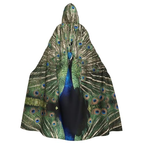 Liulannq The Peacock Halloween Unisex Hooded Cloak, Christmas Maskerade Costume, Adult Vampire Witch Costume, Exquisite Accessories Liulannq The Peacock Halloween Unisex Hooded Cloak, Christmas Maskerade Costume, Adult Vampire Witch Costume, Exquisite Accessories von Liulannq