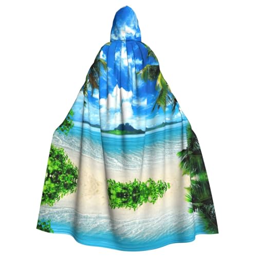 Liulannq The Sea Halloween Unisex Kapuzenumhang Weihnachten Maskerade Kostüm Erwachsene Vampir Hexe Kostüm Exquisite Accessoires Liulannq The Sea Halloween Unisex Kapuzenumhang Weihnachten Maskerade Kostüm Erwachsene Vampir Hexe Kostüm Exquisite Accessoires von Liulannq