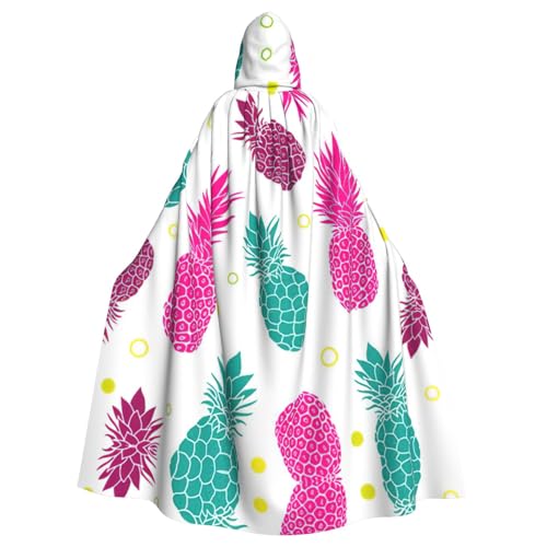 Liulannq Tropische Ananas Halloween Unisex Kapuzenumhang Weihnachten Maskerade Kostüm Erwachsene Vampir Hexe Kostüm Exquisites Zubehör Liulannq Tropische Ananas Halloween Unisex Kapuzenumhang Weihnachten Maskerade Kostüm Erwachsene Vampir Hexe Kostüm Exquisites Zubehör von Liulannq