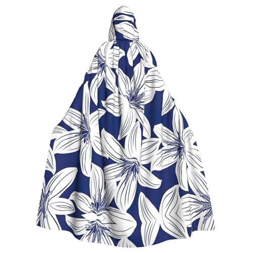 Liulannq Tropische Hibiskusblüte Halloween Unisex Kapuzenumhang Weihnachten Maskerade Kostüm Erwachsene Vampir Hexe Kostüm Exquisites Zubehör Liulannq Tropische Hibiskusblüte Halloween Unisex Kapuzenumhang Weihnachten Maskerade Kostüm Erwachsene Vampir Hexe Kostüm Exquisites Zubehör von Liulannq