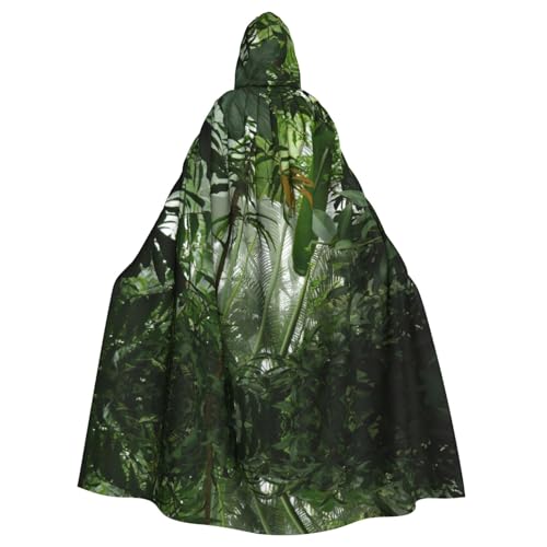 Liulannq Tropischer Regenwald Halloween Unisex Kapuzenumhang Weihnachten Maskerade Kostüm Erwachsene Vampir Hexe Kostüm Exquisites Zubehör Liulannq Tropischer Regenwald Halloween Unisex Kapuzenumhang Weihnachten Maskerade Kostüm Erwachsene Vampir Hexe Kostüm Exquisites Zubehör von Liulannq