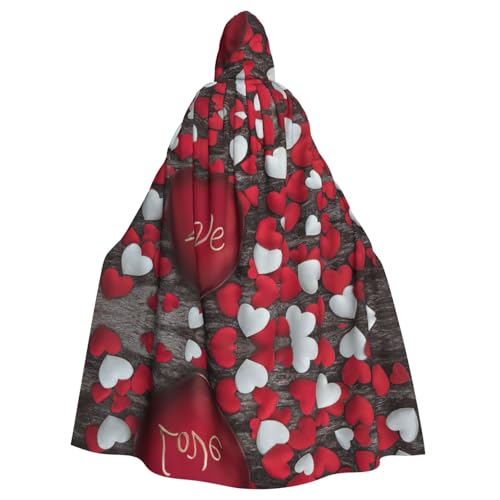 Liulannq Valentinstag 1 Halloween Unisex Kapuzenumhang Weihnachten Maskerade Kostüm Erwachsene Vampir Hexe Kostüm Exquisite Accessoires Liulannq Valentinstag 1 Halloween Unisex Kapuzenumhang Weihnachten Maskerade Kostüm Erwachsene Vampir Hexe Kostüm Exquisite Accessoires von Liulannq