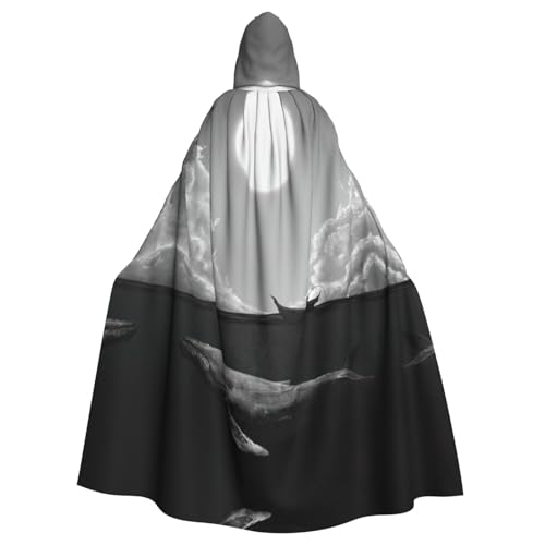 Liulannq Wal Vollmond Halloween Unisex Kapuzenumhang Weihnachten Maskerade Kostüm Erwachsene Vampir Hexe Kostüm Exquisites Zubehör Liulannq Wal Vollmond Halloween Unisex Kapuzenumhang Weihnachten Maskerade Kostüm Erwachsene Vampir Hexe Kostüm Exquisites Zubehör von Liulannq