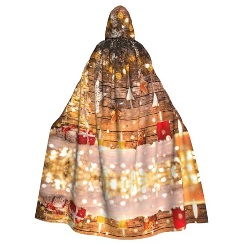 Liulannq Weihnachtsbäume Kerzen Halloween Unisex Kapuzenumhang Weihnachten Maskerade Kostüm Erwachsene Vampir Hexe Kostüm Exquisites Zubehör Liulannq Weihnachtsbäume Kerzen Halloween Unisex Kapuzenumhang Weihnachten Maskerade Kostüm Erwachsene Vampir Hexe Kostüm Exquisites Zubehör von Liulannq