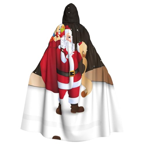 Liulannq Weihnachtsmann 2 Halloween Unisex Kapuzenumhang Weihnachten Maskerade Kostüm Erwachsene Vampir Hexe Kostüm Exquisite Accessoires Liulannq Weihnachtsmann 2 Halloween Unisex Kapuzenumhang Weihnachten Maskerade Kostüm Erwachsene Vampir Hexe Kostüm Exquisite Accessoires von Liulannq