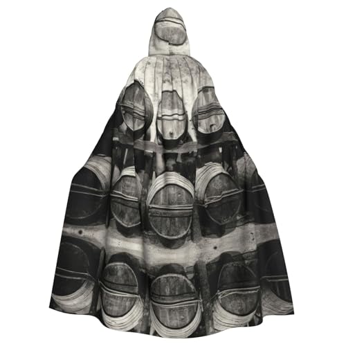 Liulannq Weinfässer Halloween Unisex Kapuzenumhang Weihnachten Maskerade Kostüm Erwachsene Vampir Hexe Kostüm Exquisites Zubehör Liulannq Weinfässer Halloween Unisex Kapuzenumhang Weihnachten Maskerade Kostüm Erwachsene Vampir Hexe Kostüm Exquisites Zubehör von Liulannq