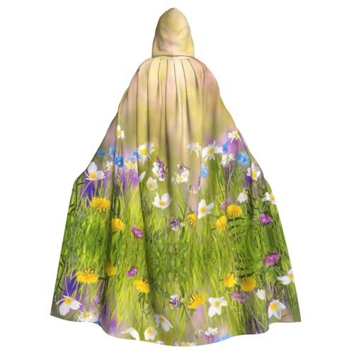 Liulannq Wilde Blume Halloween Unisex Kapuzenumhang Weihnachten Maskerade Kostüm Erwachsene Vampir Hexe Kostüm Exquisites Zubehör Liulannq Wilde Blume Halloween Unisex Kapuzenumhang Weihnachten Maskerade Kostüm Erwachsene Vampir Hexe Kostüm Exquisites Zubehör von Liulannq