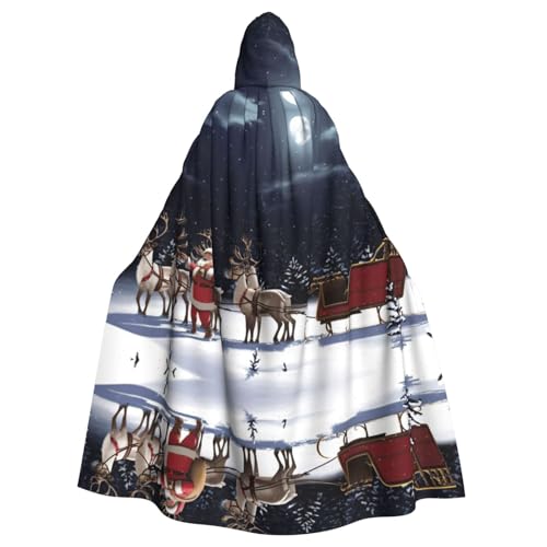 Liulannq Xmas Night Halloween Unisex Kapuzenumhang Weihnachten Maskerade Kostüm Erwachsene Vampir Hexe Kostüm Exquisite Accessoires Liulannq Xmas Night Halloween Unisex Kapuzenumhang Weihnachten Maskerade Kostüm Erwachsene Vampir Hexe Kostüm Exquisite Accessoires von Liulannq