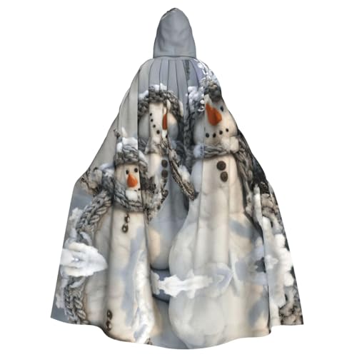 Liulannq Xmas Schneemann Halloween Unisex Kapuzenumhang Weihnachten Maskerade Kostüm Erwachsene Vampir Hexe Kostüm Exquisite Accessoires Liulannq Xmas Schneemann Halloween Unisex Kapuzenumhang Weihnachten Maskerade Kostüm Erwachsene Vampir Hexe Kostüm Exquisite Accessoires von Liulannq