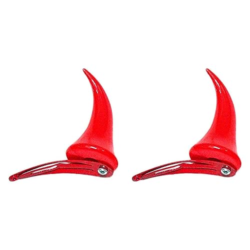 Liummrcy Halloween Haarklammern, Kostüme Dekorationen Red Devil Horns Haarclip Barrettes Pins Accessoires für Frauen, Halloween -Dekorationen Liummrcy Halloween Haarklammern, Kostüme Dekorationen Red Devil Horns Haarclip Barrettes Pins Accessoires für Frauen, Halloween -Dekorationen von Liummrcy