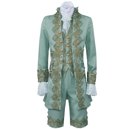 Liummrcy Herren Victorian Kostüm, 1791 Prince Kostüm Herren Regency Tailcoat Vest Cosplay Anzug für Halloween Party xl Liummrcy Herren Victorian Kostüm, 1791 Prince Kostüm Herren Regency Tailcoat Vest Cosplay Anzug für Halloween Party xl von Liummrcy