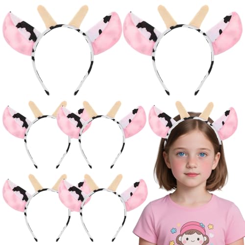 Liummrcy Kuhstirnband, Kuhohren Stirnband für Kinder und Erwachsene, elastische Kostümhaarreiher für Halloween -Party -Favoro -Fotografie -Requisiten, Spielzeug, Spielzeug Liummrcy Kuhstirnband, Kuhohren Stirnband für Kinder und Erwachsene, elastische Kostümhaarreiher für Halloween -Party -Favoro -Fotografie -Requisiten, Spielzeug, Spielzeug von Liummrcy