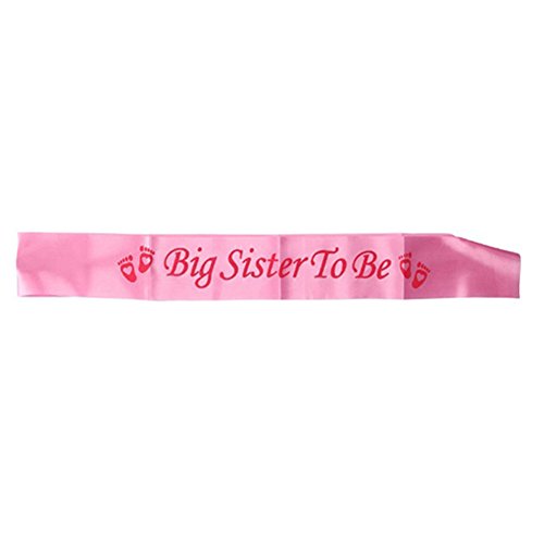 Livecitys Floral Baby Shower Schärpe Baby Shower Schärpe Party Dekoration Zubehör Mama Zu Werden/Oma/Tante/Kindermädchen/Große Schwester Pink-Big Sister to Be Große Schwester zu Sein Livecitys Floral Baby Shower Schärpe Baby Shower Schärpe Party Dekoration Zubehör Mama Zu Werden/Oma/Tante/Kindermädchen/Große Schwester Pink-Big Sister to Be Große Schwester zu Sein von Livecitys