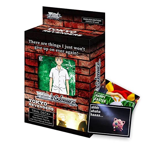 Lively Moments Weiß Schwarz Karten Trial Deck+ Tokyo Revengers EN und Exklusive GRATIS Grußkarte Lively Moments Weiß Schwarz Karten Trial Deck+ Tokyo Revengers EN und Exklusive GRATIS Grußkarte von Lively Moments
