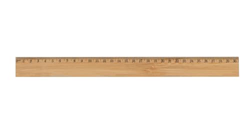5x Holz-Lineal aus Bambus / Länge: 30cm 5x Holz-Lineal aus Bambus / Länge: 30cm von Livepac-Office
