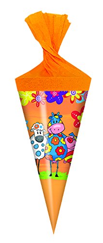Motiv Deko Schultüte / Zuckertüte / Länge: 15cm / rund / "Friends" Motiv Deko Schultüte / Zuckertüte / Länge: 15cm / rund / "Friends" von Livepac Office