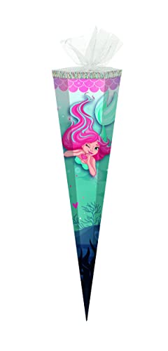 Schultüte/Zuckertüte / 85cm / eckig/Meerjungfrau Schultüte/Zuckertüte / 85cm / eckig/Meerjungfrau von Livepac-Office