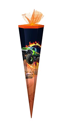 Schultüte/Zuckertüte / 85cm / eckig/Monster Truck Schultüte/Zuckertüte / 85cm / eckig/Monster Truck von Livepac-Office
