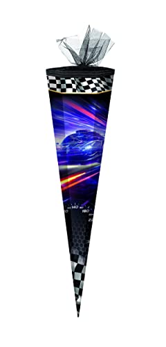 Schultüte/Zuckertüte / 85cm / eckig/Racecar Schultüte/Zuckertüte / 85cm / eckig/Racecar von Livepac-Office
